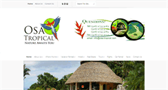 Desktop Screenshot of osa-tropical.com